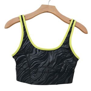 Fabletics Sports Bra Womens XS Black Medium Impact Athletic Training Gym Yoga